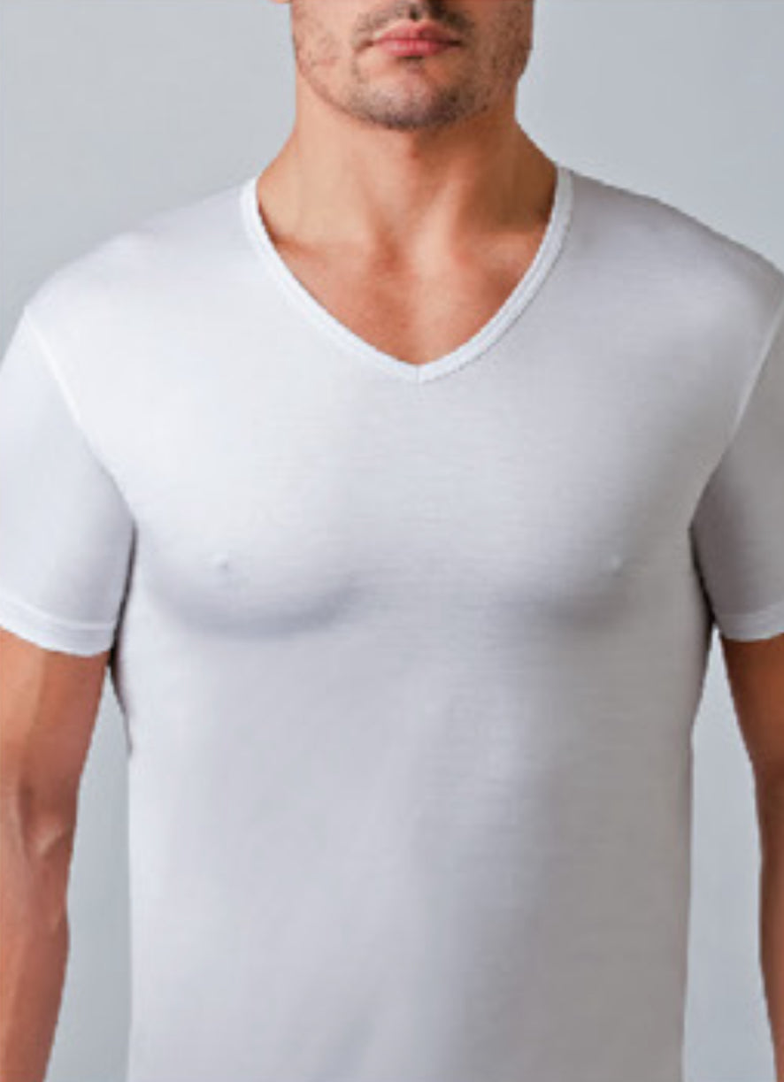 T-shirt filo di scozia 