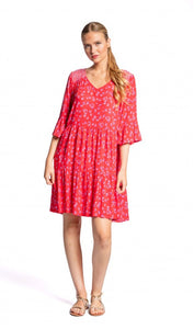 Abito viscosa "231154" - Donna