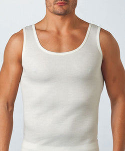 Canotta lana/cotone "MU31" - Uomo