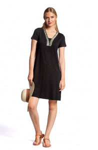 Abito viscosa "231529" - Donna