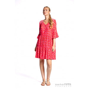 Abito viscosa "231154" - Donna