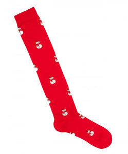 Calze lunghe "Pupazzo di neve" - Uomo