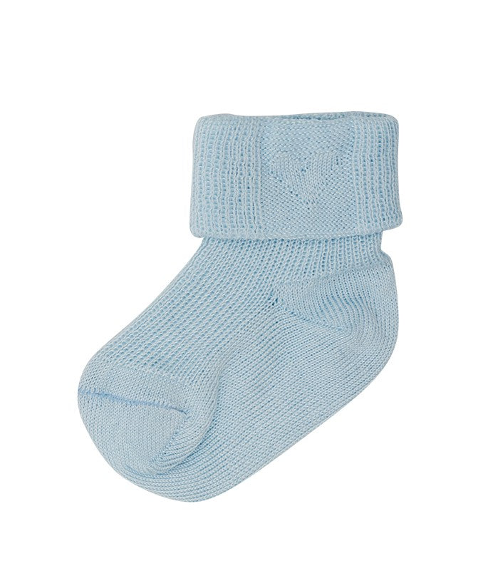 4x Calze corte cotone cuore 