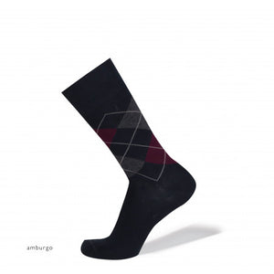 6x Calze rombi "717C" - Uomo