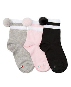 3x Calze corte "BC728" lunghe "BL728" - Bambina