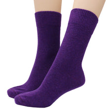 Load image into Gallery viewer, 6x Calze colorate cashmere &quot;Cash30dc&quot; - Donna
