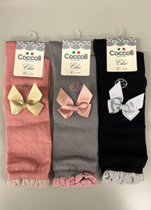 3x Calze lunghe "BL0358" - Bambina