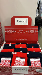 Calze lunghe "Pupazzo di neve" - Uomo