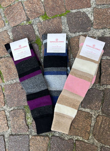 3x Gambaletti lana "DL224001" - Donna