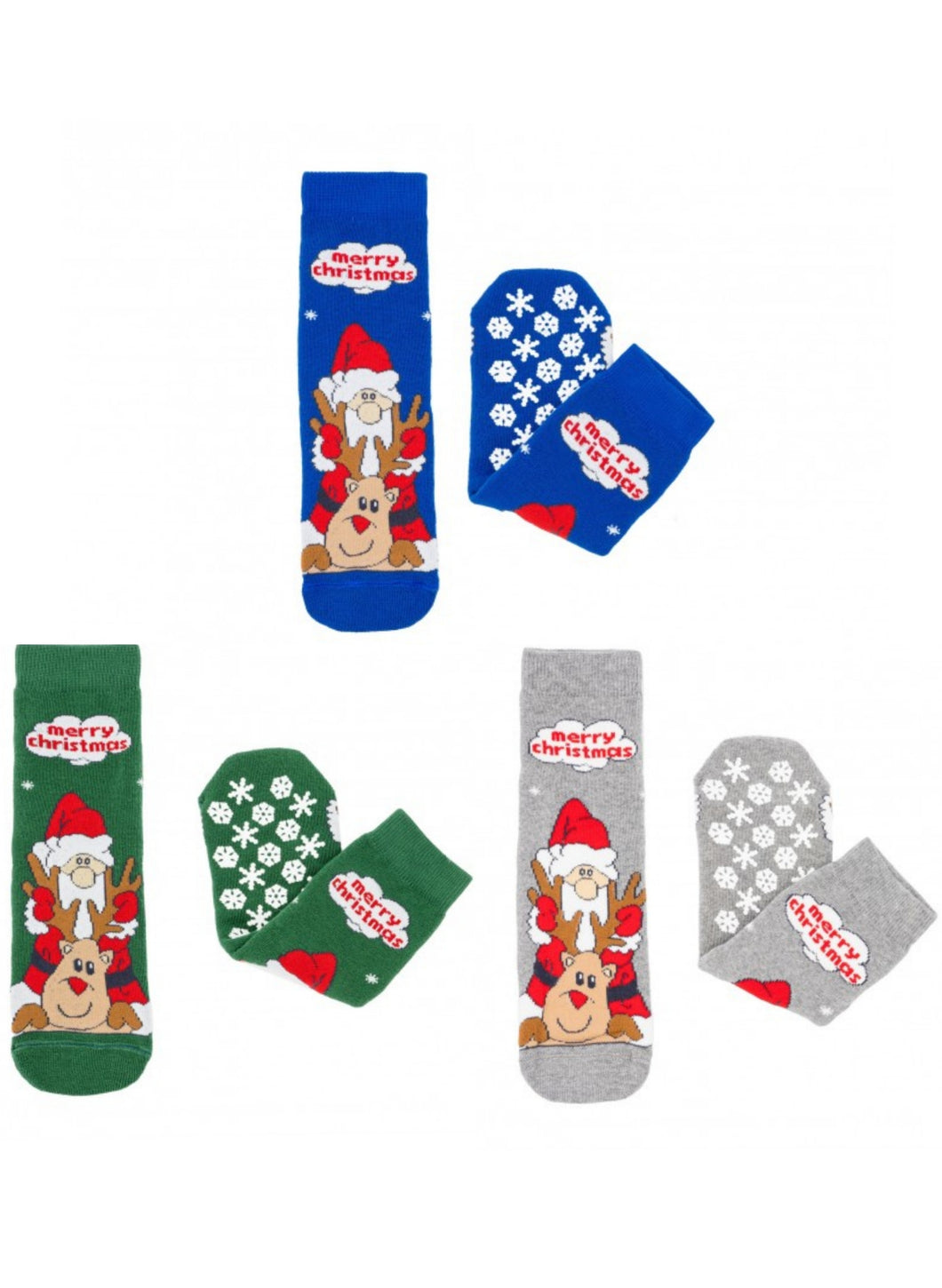 Rutschfeste Weihnachtssocken 