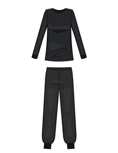 Pigiama modal "Lux05" - Donna