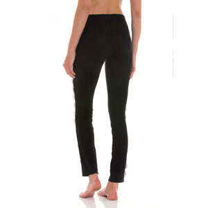 Leggings pizzo "PD182501" - Donna