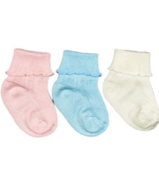 3x Calze corte cotone 