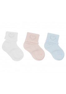 3x Calze corte cotone "LOLLO3CS" - Baby