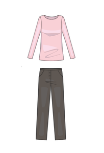 Pigiama/completo cotone "SP02" - Donna