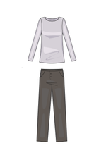 Load image into Gallery viewer, Pigiama/completo cotone &quot;SP02&quot; - Donna

